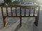 Wooden Bench with Stylized Column Decorations, Early 1900s, Image 6