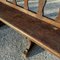 Wooden Bench with Stylized Column Decorations, Early 1900s, Image 3