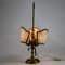 Lámparas de mesa florentinas de latón, década de 1800, Imagen 5