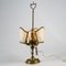 Florentinische Tischlampen aus Messing, 1800er 1