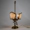 Lámparas de mesa florentinas de latón, década de 1800, Imagen 7