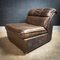 Modulares Vintage Ecksofa aus braunem Leder, 1970er 15