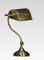 Bankier Schreibtischlampe aus Messing, 1920er 1