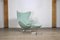 Chaise Egg avec Ottomane Early Edition par Arne Jacobsen pour Fritz Hansen, 1960s 4