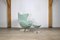 Sedia Egg in prima edizione con poggiapiedi di Arne Jacobsen per Fritz Hansen, anni '60, Immagine 3