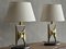 Sculptural Brass Lamps, 1960s, Set of 2, Image 2