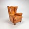 Club chair vintage in pelle, anni '70, Immagine 5