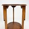 Dutch Amsterdam School Oak Side Table, 1930s 2