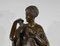 Ferdinand Barbedienne, Diane de Gabies After Praxitèle, década de 1800, bronce grande, Imagen 6