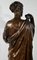 Ferdinand Barbedienne, Diane de Gabies After Praxitèle, década de 1800, bronce grande, Imagen 26
