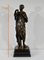 Ferdinand Barbedienne, Diane de Gabies After Praxitèle, década de 1800, bronce grande, Imagen 2