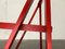 Mid-Century Wooden Red Trieste Folding Chair by Aldo Jacober, 1960s 10