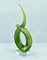 Italian Abstract Green Murano Glass Twist Sculpture, 1960s, Image 7
