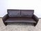 Brown Leather 2-Seater Sofa from Jori 5