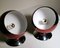 Dutch Space Age Eye Ball Table Lamps in Aluminum from Gepo, 1970s, Set of 2 5