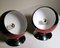 Lampes de Bureau Eye Ball Space Age en Aluminium de Gepo, Pays-Bas, 1970s, Set de 2 5