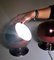 Lámparas de mesa Eye Ball holandesas de la era espacial de aluminio de Gepo, años 70. Juego de 2, Imagen 17