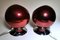 Dutch Space Age Eye Ball Table Lamps in Aluminum from Gepo, 1970s, Set of 2 7