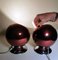 Lámparas de mesa Eye Ball holandesas de la era espacial de aluminio de Gepo, años 70. Juego de 2, Imagen 15
