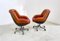 Armchairs on Wheels by Cesare Casati for Arflex, 1960s, Set of 2 2
