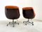 Armchairs on Wheels by Cesare Casati for Arflex, 1960s, Set of 2, Image 3
