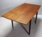 Danish Teak Folding Table, 1960s 10