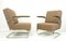 Bauhaus Cantilever Lounge Chairs in the style of Mücke Melder, 1930s, Set of 2 5