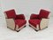 Art Deco Scandinavian Chairs, 1950s, Set of 2, Image 1