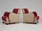 Art Deco Scandinavian Chairs, 1950s, Set of 2 3