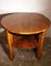 Austrian Art Deco Round Coffee Table, 1930s, Image 2