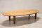 Large Oval Coffee Table by Cassina, 1980s 7