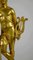 Goldene Empire Uhr aus Bronze von Leroy Palais Royal, Frühes 19. Jh. 8