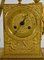 Goldene Empire Uhr aus Bronze von Leroy Palais Royal, Frühes 19. Jh. 11
