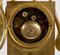 Goldene Empire Uhr aus Bronze von Leroy Palais Royal, Frühes 19. Jh. 21