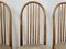 Vintage French Dining Chairs in Bentwood & Velvet from Baumann, 1970s, Set of 4 8