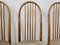 Vintage French Dining Chairs in Bentwood & Velvet from Baumann, 1970s, Set of 4, Image 8