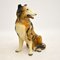 Lebensgroße Collie Hund Keramikskulptur, 1960er 4