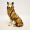 Lebensgroße Collie Hund Keramikskulptur, 1960er 2