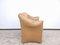 Cognac Leather Tentazione 2 Armchair by Mario Bellini for Cassina 4