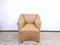 Cognac Leather Tentazione 2 Armchair by Mario Bellini for Cassina 5