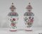 Chinese Hexagonal Vases in Earthenware 1