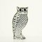 Op Art Statuette of Owl in Resin by Abraham Palatnik, Brazil, 1970s 1