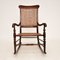 Rocking Chair Victorienne Antique, 1880s 2