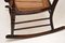 Rocking Chair Victorienne Antique, 1880s 10