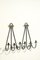 Candelabros modernistas de hierro forjado y latón de Tommi Parzinger, años 50. Juego de 2, Imagen 3