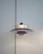 Ph5 Purple Pendant Lamp attributed to Poul Henningsen for Louis Poulsen, Denmark, 1960s 10