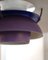 Ph5 Purple Pendant Lamp attributed to Poul Henningsen for Louis Poulsen, Denmark, 1960s 4