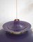Ph5 Purple Pendant Lamp attributed to Poul Henningsen for Louis Poulsen, Denmark, 1960s 5