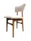 Cream Bouclé and Light Wood Dining Chairs, Europe, 1960s, Set of 6 13