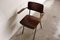 Rosewood Chair with Wooden Armrests, Image 8